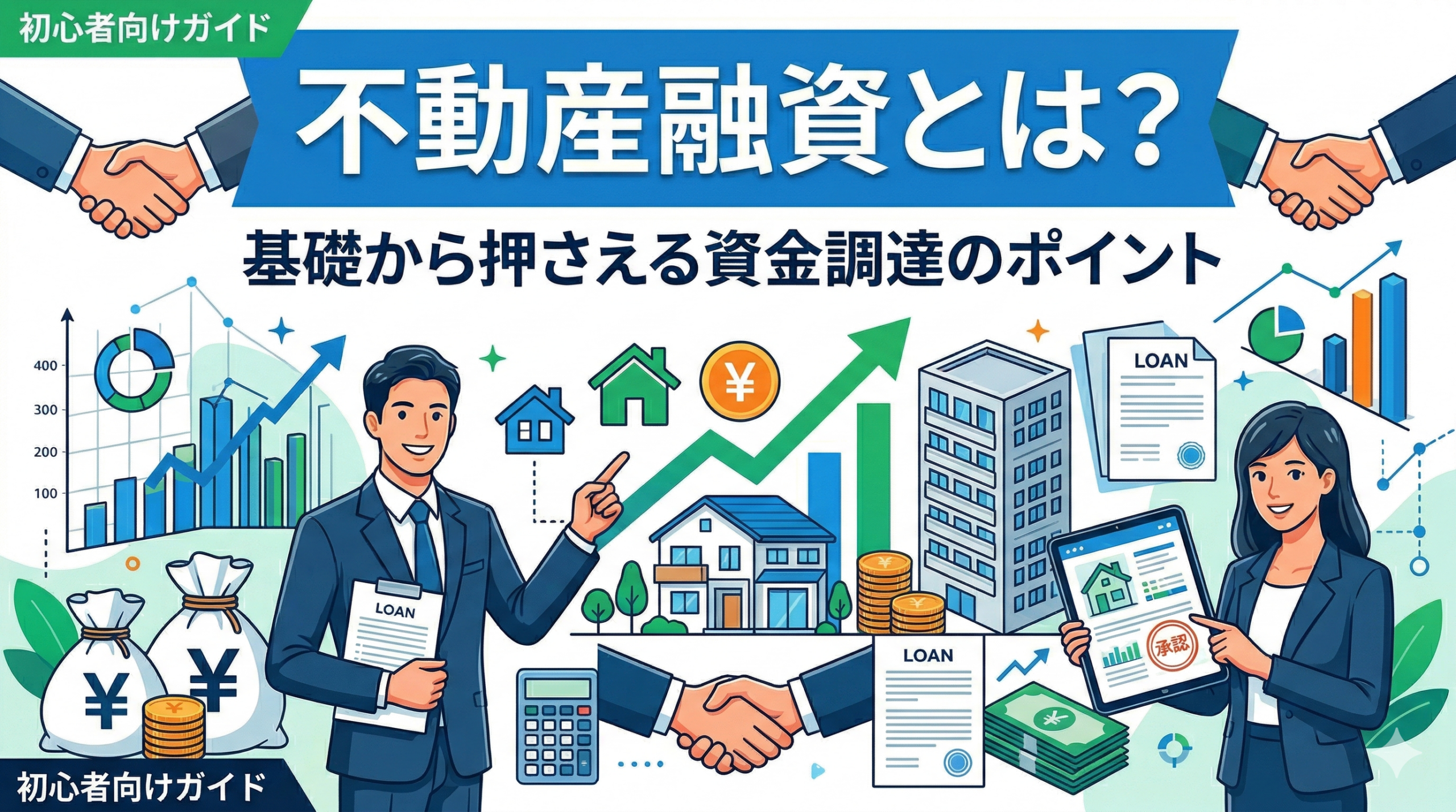 不動産融資とは？基礎から押さえる資金調達のポイント